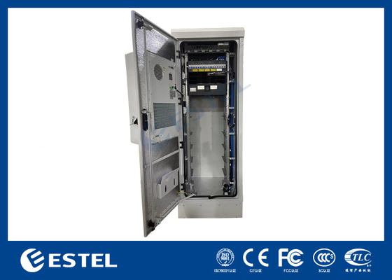 ET7575180A-33U ডাবল ওয়াল ক্যাবিনেট মেঝে মাউন্ট 48V টেলিকম পাওয়ার ক্যাবিনেট