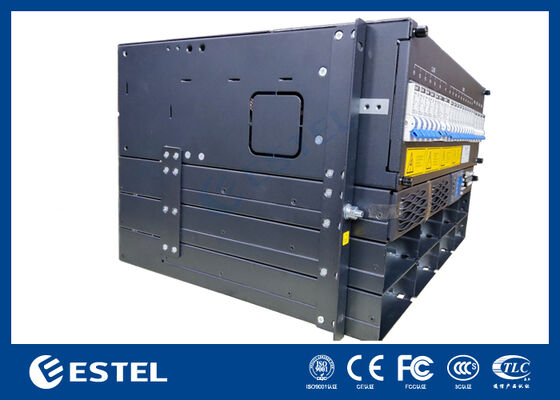 SNMP RS232 RS485 বহিরঙ্গন যোগাযোগের জন্য কাস্টমাইজড টেলিকম পাওয়ার সিস্টেম