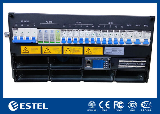 ইন্টেলিজেন্ট টেলিকমিউনিকেশন রিক্টিফায়ার সিস্টেম সাপোর্ট RS485 SNMP ওয়েব ম্যানেজমেন্ট