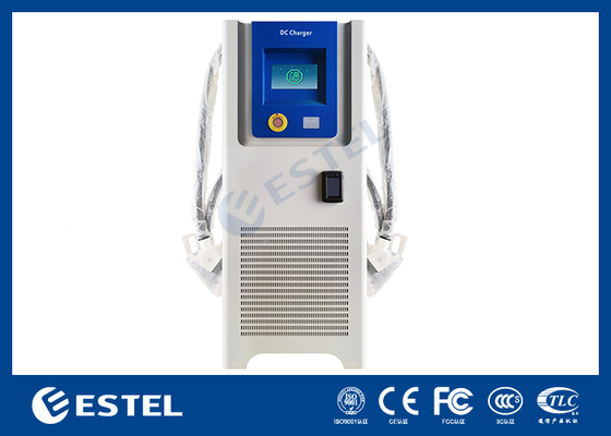 দ্রুত 30 মিনিট ইভি দ্রুত চার্জিং স্টেশন AC380V 3ph DC 120kw ইভি চার্জার