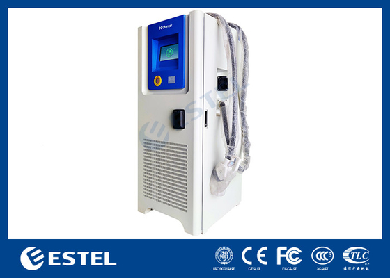 দ্রুত 30 মিনিট ইভি দ্রুত চার্জিং স্টেশন AC380V 3ph DC 120kw ইভি চার্জার