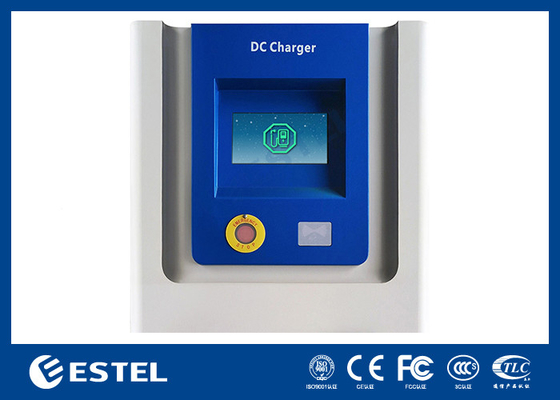 দ্রুত 30 মিনিট ইভি দ্রুত চার্জিং স্টেশন AC380V 3ph DC 120kw ইভি চার্জার