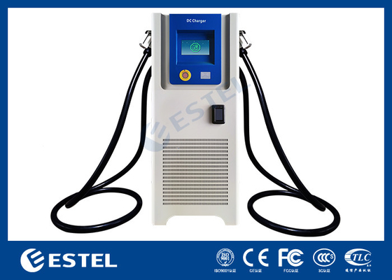 দ্রুত 30 মিনিট ইভি দ্রুত চার্জিং স্টেশন AC380V 3ph DC 120kw ইভি চার্জার