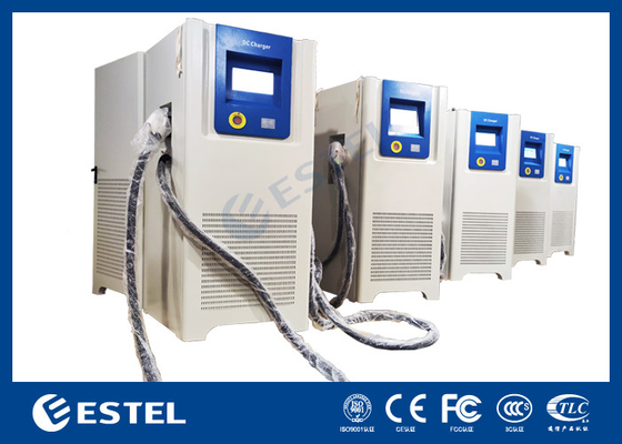 দ্রুত 30 মিনিট ইভি দ্রুত চার্জিং স্টেশন AC380V 3ph DC 120kw ইভি চার্জার
