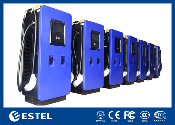 EV 150KW DC ফাস্ট চার্জার 380V 3 ফেজ ইউরোপীয় স্ট্যান্ডার্ড টাইপ 2 OCPP সহ EV চার্জিং স্টেশন