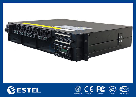 ET48200 M5E32A 2U কমপ্যাক্ট টেলিকম পাওয়ার সিস্টেম উচ্চ ঘনত্ব 12KW র্যাক মাউন্ট