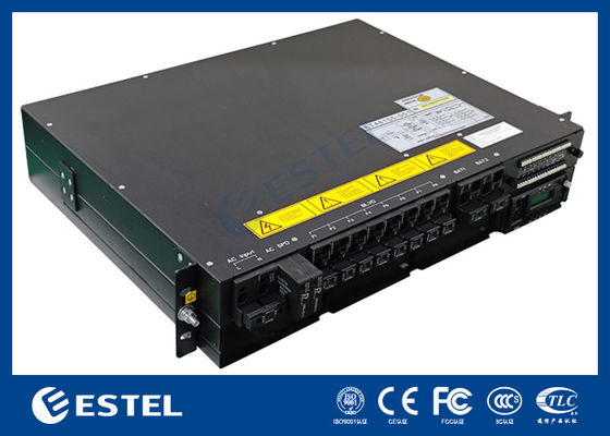 ET48200 M5E32A 2U কমপ্যাক্ট টেলিকম পাওয়ার সিস্টেম উচ্চ ঘনত্ব 12KW র্যাক মাউন্ট