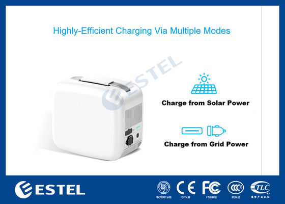 ESTEL ইক্যান্ডেল 1KWH পোর্টেবল পাওয়ার স্টেশন LiFePO4 ব্যাটারি সৌর চার্জিং 300W আউটপুট ইউপিএস ব্যাকআপ
