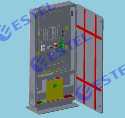 কিয়স্ক / এলসিডি মনিটর আউটডোর কেবিনেট এয়ার কন্ডিশনার 500W 220VAC 50Hz উচ্চ নির্ভুলতা