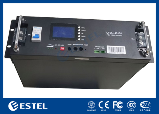 ESTEL LFELI 48100 48V 100Ah লিথিয়াম আয়রন ফসফেট ব্যাটারি টেলিকম এবং শিল্প অ্যাপ্লিকেশন জন্য উচ্চ দক্ষতা শক্তি সঞ্চয় সমাধান
