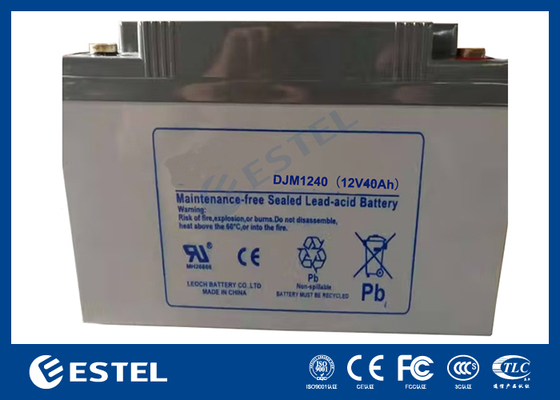 ESTEL DJM1240 12V 40Ah কমপ্যাক্ট লিড এসিড ব্যাটারি টেলিকম এবং ব্যাকআপ সিস্টেমের জন্য নির্ভরযোগ্য শক্তি সমাধান
