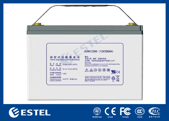 ESTEL DJM12200 12V 200Ah উচ্চ ক্ষমতার লিড এসিড ব্যাটারি টেলিকম এবং শক্তি সঞ্চয় সিস্টেমের জন্য শিল্প গ্রেড পাওয়ার সমাধান