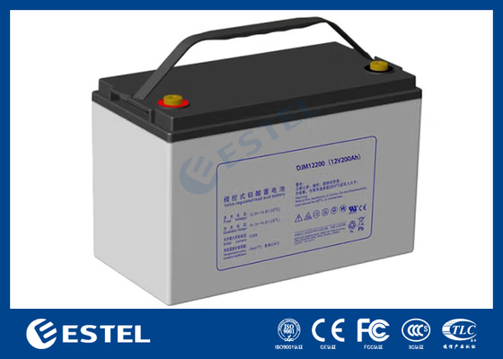 ESTEL DJM12200 12V 200Ah উচ্চ ক্ষমতার লিড এসিড ব্যাটারি টেলিকম এবং শক্তি সঞ্চয় সিস্টেমের জন্য শিল্প গ্রেড পাওয়ার সমাধান