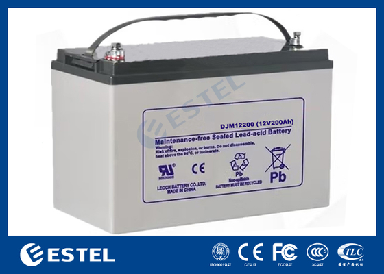 ESTEL DJM12200 12V 200Ah উচ্চ ক্ষমতার লিড এসিড ব্যাটারি টেলিকম এবং শক্তি সঞ্চয় সিস্টেমের জন্য শিল্প গ্রেড পাওয়ার সমাধান
