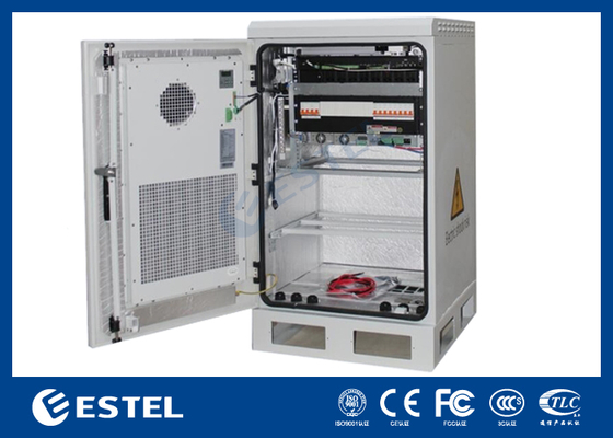 অ্যান্টি-চুরি থ্রি-পয়েন্ট লক সহ 12U অ্যান্টি-কোরোসিওন পাউডার লেপ আউটডোর ওয়াল-মাউন্ট মন্ত্রিসভা