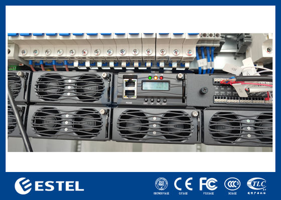 Outdoor Telecom Power Cabinet with Rectifiers and MPPTs for Coal Plant and Mine Yard 9kW to 18kW Scalable
