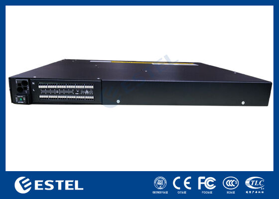 টেলিকম পাওয়ার সিস্টেম ৮ কিলোওয়াট ১ ইউ সাব-ট্র্যাক স্ট্যান্ডার্ড ১৯ ইঞ্চি প্রস্থ এবং নমনীয় নেটওয়ার্কিংয়ের জন্য একাধিক যোগাযোগ পোর্ট সহ