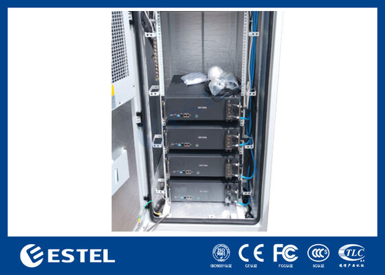 ET9090210A-40U ডাবল ডোর আউটডোর ক্যাবিনেট রিমোট মনিটরিং সিস্টেমের সাথে টেলিযোগাযোগ PDU