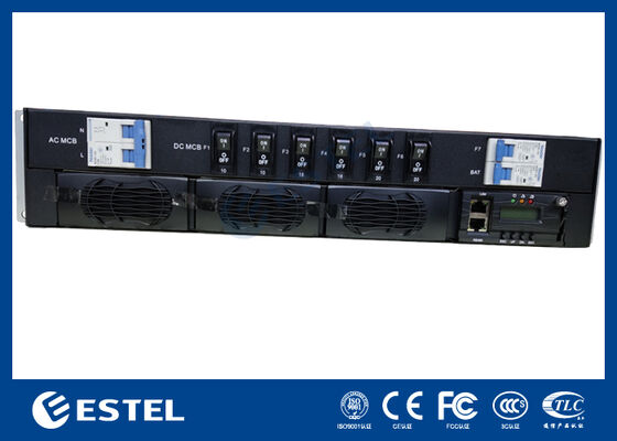 এসএনএমপি / ওয়েব-ভিত্তিক রিমোট ম্যানেজমেন্ট সহ মডুলার টেলিকম ডিসি পাওয়ার সিস্টেম