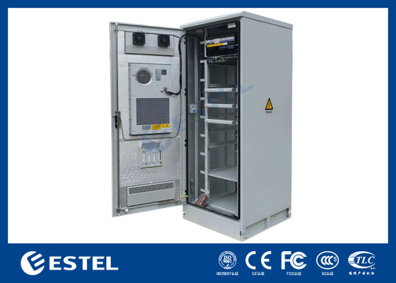 তাপমাত্রা নিয়ন্ত্রিত আইপি 65 আউটডোর 38 ইউ ঘরের মধ্যে 24 কেডব্লিউ টেলিকম রেক্টিফায়ার পাওয়ার