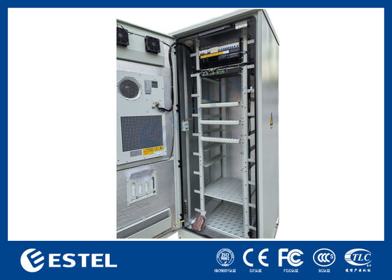 তাপমাত্রা নিয়ন্ত্রিত আইপি 65 আউটডোর 38 ইউ ঘরের মধ্যে 24 কেডব্লিউ টেলিকম রেক্টিফায়ার পাওয়ার