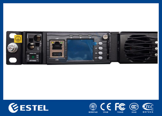 টেলিকম নেটওয়ার্ক অপারেশন এবং স্থিতিশীল পাওয়ার সাপ্লাই জন্য টেলিকম রেক্টিফায়ার সিস্টেম 24V 25A ডিসি পাওয়ার রূপান্তর সমাধান