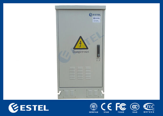 নেটওয়ার্ক সরঞ্জাম জন্য ঐচ্ছিক 500w এয়ার কন্ডিশনার সঙ্গে কম্প্যাক্ট 20U IP55 বহিরঙ্গন মন্ত্রিসভা