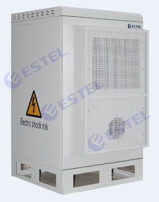 ইস্পাত বহিরঙ্গন প্রাচীর মাউন্ট মন্ত্রিসভা মেরু মাউন্ট ঘের Equipemnt ব্যাটারি টাইপ তাপ এক্সচেঞ্জার কুলিং সঙ্গে